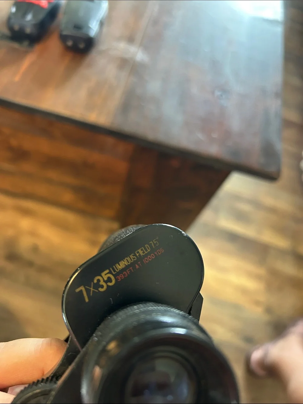 Sears Black 7x35 Binoculars with Central Focus Wheel selsi